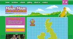 Desktop Screenshot of maize-maze.com