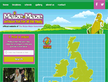 Tablet Screenshot of maize-maze.com